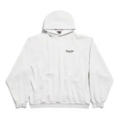 Balenciaga (wmns)  Beverly Hills Hoodie Oversized 'off White Black'