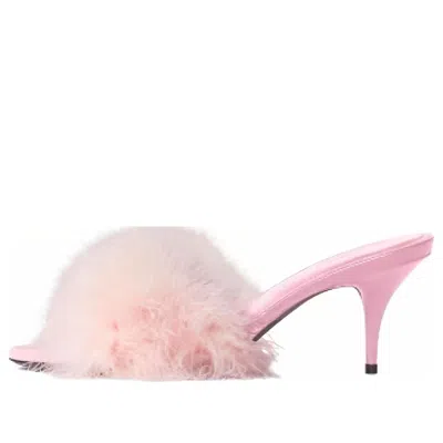 Balenciaga (wmns)  Boudoir 70mm Sandals 'pink Feathers'