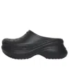 Balenciaga Sandali Slip-on Crocs  Da Donna In Nero
