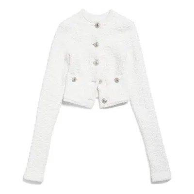 Balenciaga (wmns)  Cropped Cardigan 'white'