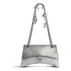 Balenciaga (wmns)  Crush Small Chain Bag Dirty Effect 'silver'