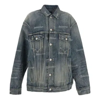Balenciaga (wmns)  Denim Jacket 'blue'