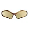 Balenciaga (wmns)  Fennec Oval Sunglasses 'bronze' In Brown