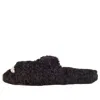 Balenciaga (wmns)  Furry Slides 'black'