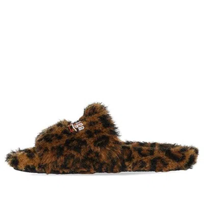 Balenciaga (wmns)  Furry Slides 'leopard' In Multi