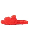Balenciaga (wmns)  Furry Slides 'red'