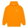 Balenciaga Orange Political Campaign Medium Fit Hoodie In Orange