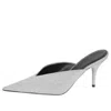 Balenciaga (wmns)  Glitter Knife Slingback 'silver' In White