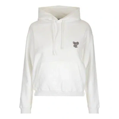 Balenciaga (wmns)  Koala Embroidered Hoodie White