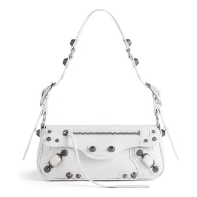 BALENCIAGA (WMNS) BALENCIAGA LE CAGOLE XS SLING BAG 'WHITE'