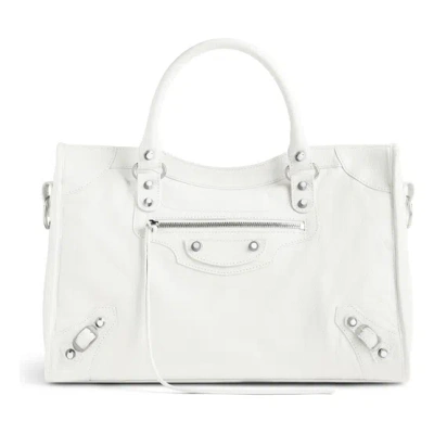BALENCIAGA (WMNS) BALENCIAGA LE CITY MEDIUM BAG 'WHITE'