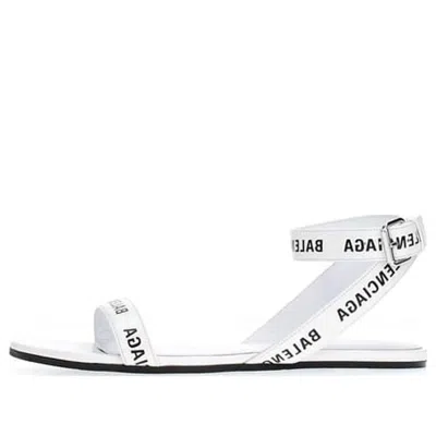 Balenciaga (wmns)  Leather Sandals 'white' In Multi