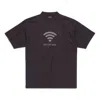 Balenciaga (wmns)  Lo_ve T-shirt 'black Grey'