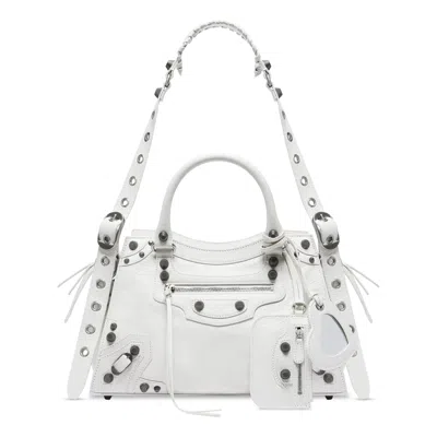 Balenciaga (wmns)  Neo Cagole City Small Handbag 'optic White'