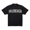 Balenciaga (wmns)  New Tape Type T-shirt Medium Fit 'black'
