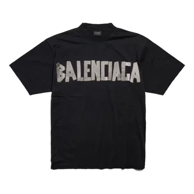 Balenciaga (wmns)  New Tape Type T-shirt Medium Fit 'black'