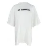 Balenciaga No Comment Oversized T-shirt