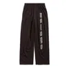 Balenciaga (wmns)  Nologo Baggy Sweatpants 'black Grey'