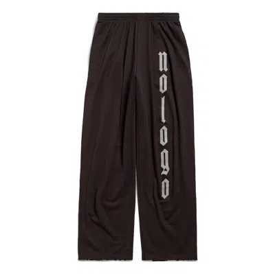 Balenciaga (wmns)  Nologo Baggy Sweatpants 'black Grey'
