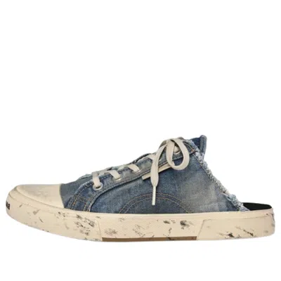 Balenciaga (wmns)  Paris Distressed Denim Mule 'blue'