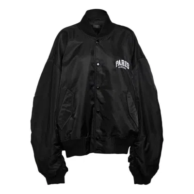 Balenciaga (wmns)  Paris Varsity Jacket 'black'