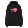 Balenciaga (wmns)  Pattern Loose Version Hoodie Sports Black