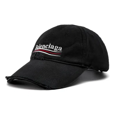 Balenciaga (wmns)  Political Campaign Destroyed Cap 'black'