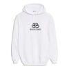 Balenciaga (wmns)  Pullover Drawstring Hoodie White