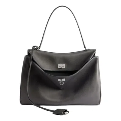 BALENCIAGA (WMNS) BALENCIAGA RODEO MEDIUM HANDBAG 'GREY'