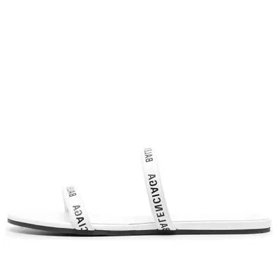 Balenciaga (wmns)  Round Sandals 'white Black'