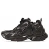 Balenciaga (wmns)  Runner Sneakers 'black Mesh And Nylon With Clear Multicolor Deco'