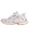 Balenciaga (wmns)  Runner Sneakers 'white Baby Pink Mesh And Nylon'