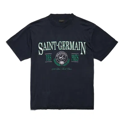 Balenciaga (wmns)  Saint Germain T-shirt 'dark Blue'