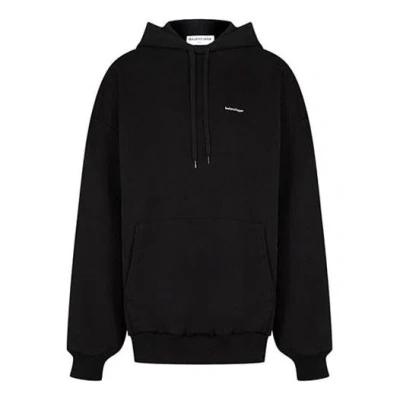 Balenciaga (wmns)  Small Label Hoodie Black