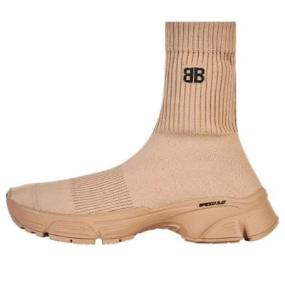 Balenciaga (wmns)  Speed 3.0 Monocolor Sneakers 'recycled Tan'
