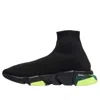 Balenciaga (wmns)  Speed Clear Sole Trainer 'black Yellow Fluo'