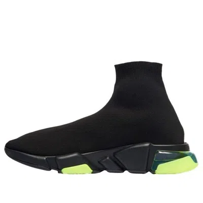 Balenciaga (wmns)  Speed Clear Sole Trainer 'black Yellow Fluo'
