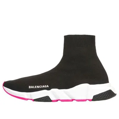 Balenciaga (wmns)  Speed Trainer 'black Pink Sole'