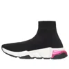 Balenciaga (wmns)  Speed Trainer 'clear Sole - Pink' In Black