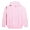Balenciaga Logo-embellished Hoodie In Pink