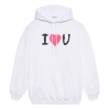 Balenciaga (wmns)  Ss21 Printing Hoodie White