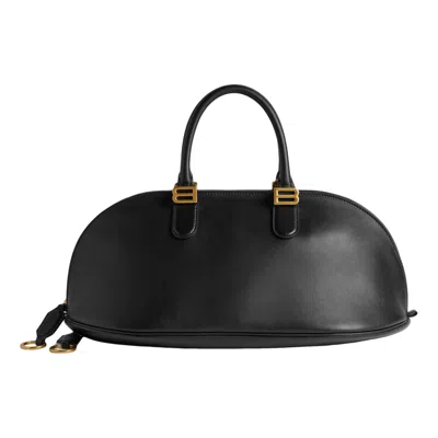 Balenciaga (wmns)  Ss26 Bolero Bowling Bag Medium 'black'