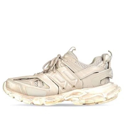 Balenciaga (wmns)  Track 1.0 Sneakers 'faded Beige And White Mesh And Suede Like Fabric'