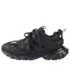 Balenciaga (wmns)  Track Clear Sole Low-top Nylon Sports Shoes Black