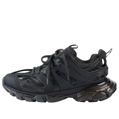Balenciaga (wmns)  Track Clear Sole Low-top Nylon Sports Shoes Black