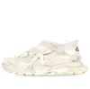 Balenciaga (wmns)  Track Sandals 'fake Fur White' In Neutral