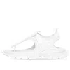 Balenciaga Track Thong Strap Sandals In White