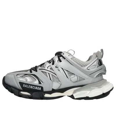Balenciaga (wmns)  Track Sneaker 'metallic Silver' In Animal Print