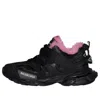 Balenciaga (wmns)  Track Sneakers 'black Fake Fur Pink' In Multi