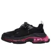 Balenciaga (wmns)  Triple S 'clear Sole - Black Pink Neon'